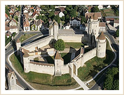 Maquette du chateau fort de Blandy-les-Tours