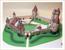 Maquette du chateau de Blandy les Tours